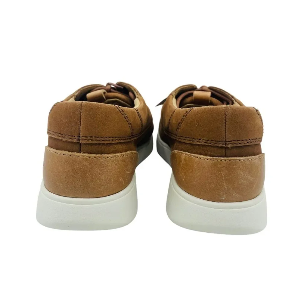NWT Sperry Plushwave 3 Eye Nubuck Boat Shoe Tan Sz 10